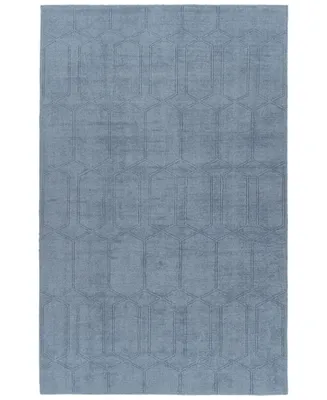 Kaleen Minkah MKH03-17 Blue 7'6" x 9' Outdoor Area Rug