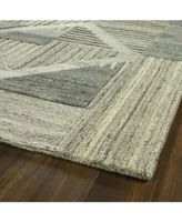 Kaleen Alzada ALZ04-49 Brown 5' x 7'9" Area Rug