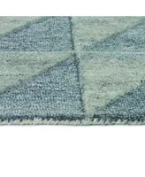 Kaleen Alzada ALZ02-17 Blue 2' x 3' Area Rug