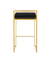 Fuji Gold Counter Stool, Set of 2