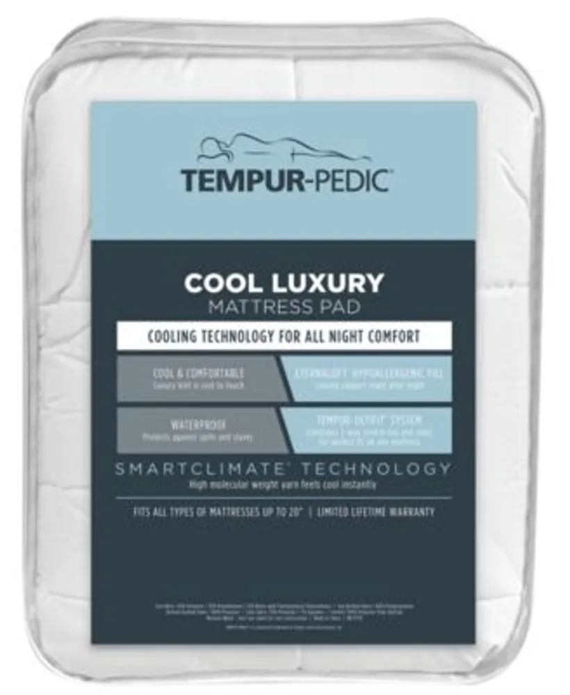 Tempur Pedic Cool Luxury Mattress Pads