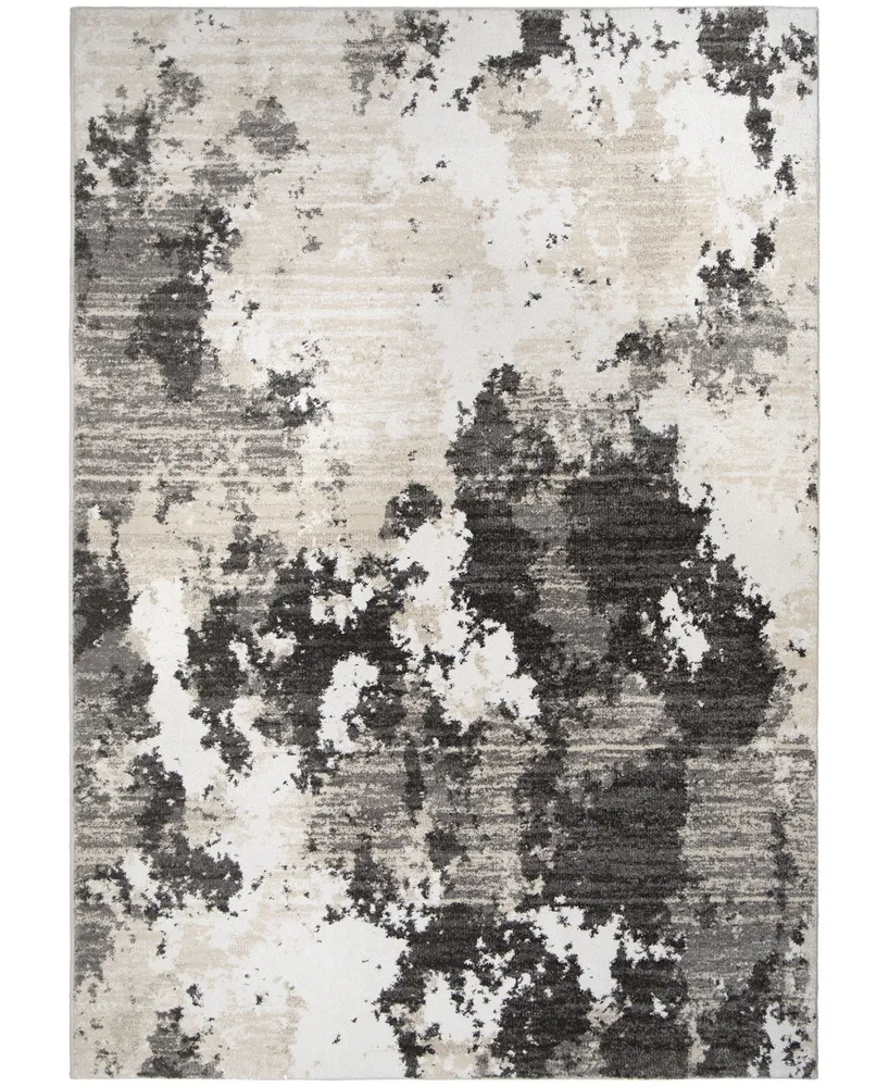 Orian Adagio High Plains Silver Tone 5'1" x 7'6" Area Rug