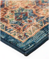 Orian Alexandria Olympus Navy 7'8" x 10'10" Area Rug