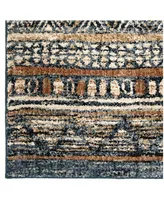 Orian Adagio Coastal Pier Indigo 5'1" x 7'6" Area Rug