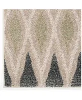 Orian Riverstone Laveen Cloud Gray 7'10" x 10'10" Area Rug