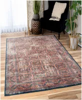 Orian Alexandria Northern Mashad Thatch Red 5'1" x 7'6" Area Rug