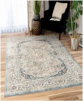 Orian Alexandria Kerman Estate Blue Thatch 5'1" x 7'6" Area Rug