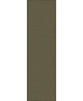 Closeout! Km Home 782/1514/Sage Pesaro Green 2'2" x 7'7" Runner Rug