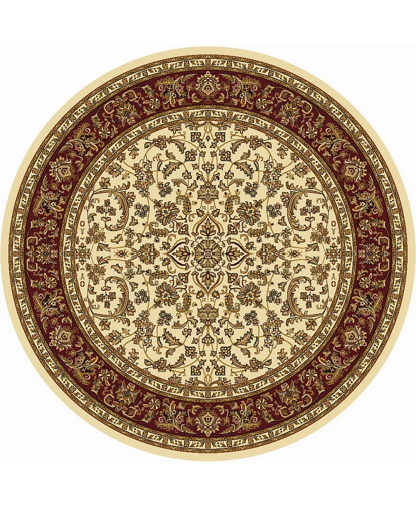 Closeout! Km Home 1318// Navelli / 5'3" x 5'3" Round Area Rug