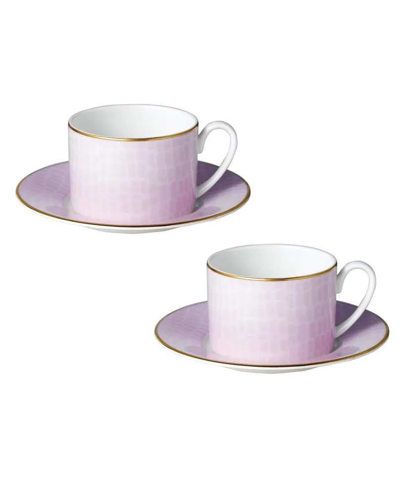 Twig New York Layla Cups Saucers - Set of 2