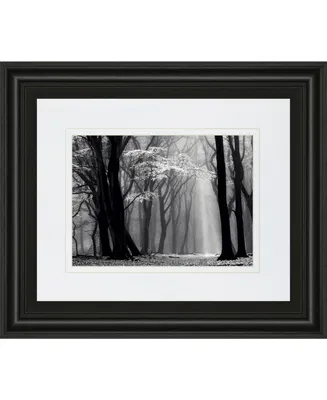 Classy Art Winter Is Coming by Lars Van De Goor Framed Print Wall Art - 34" x 40"