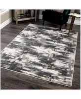 Orian Riverstone Impasto Gray Area Rug Collection