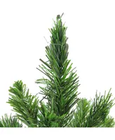 Northlight 24" Mixed Kateson Fir Artificial Christmas Tree in Burlap Base - Unlit