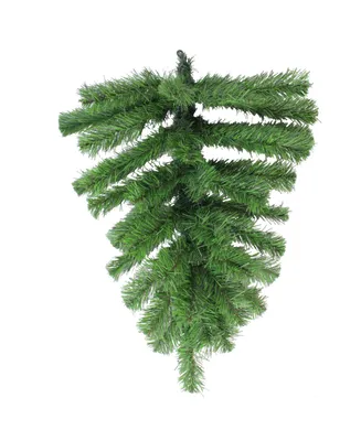 Northlight 22" Colorado Spruce Artificial Christmas Teardrop Swag - Unlit