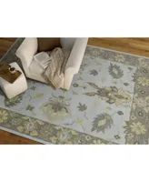 Kaleen Brooklyn Delaney Silver Area Rug Collection