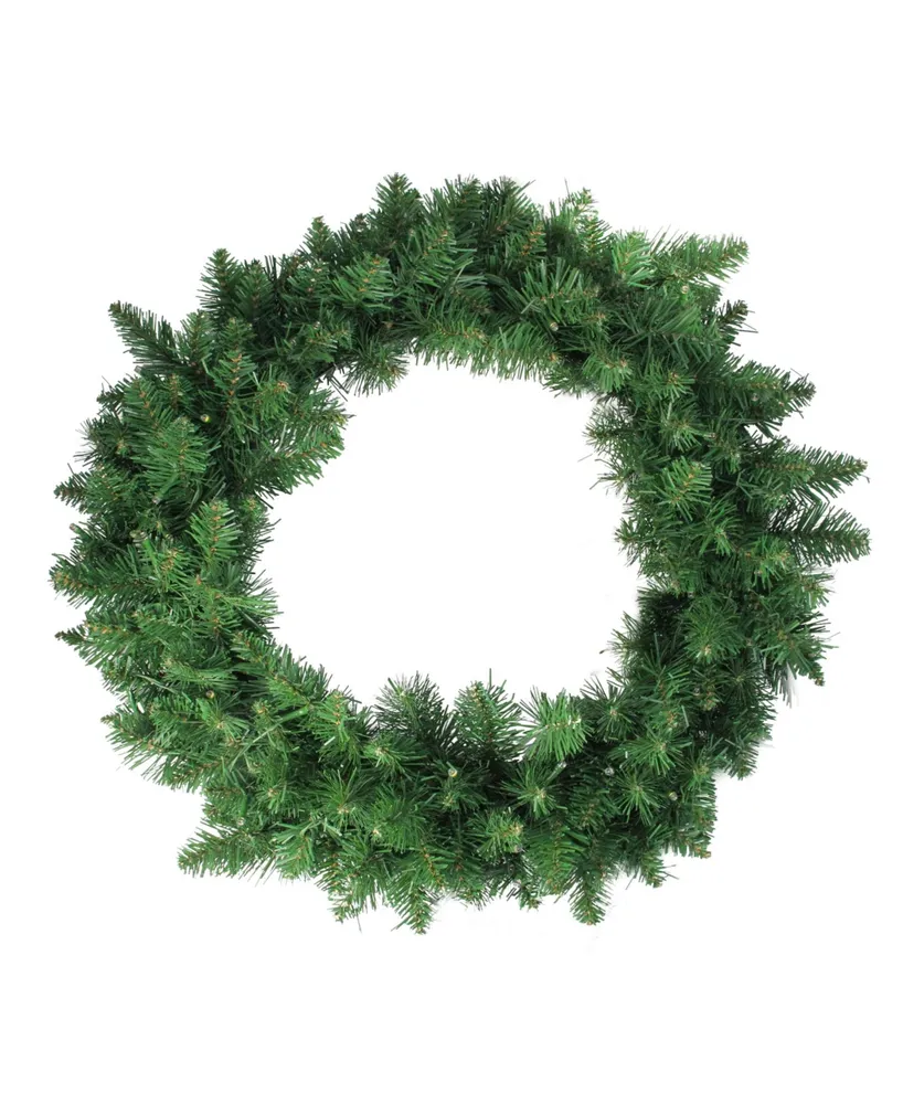 Northlight 24" Pre-Lit Whitmire Pine Artificial Christmas Wreath - Warm White Led Lights