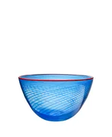 Kosta Boda Red Rim Small Bowl