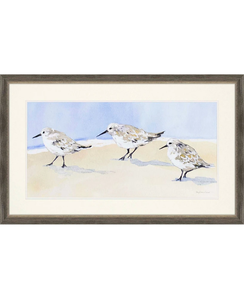 Paragon Sandpipers I Framed Wall Art, 25" x 41"