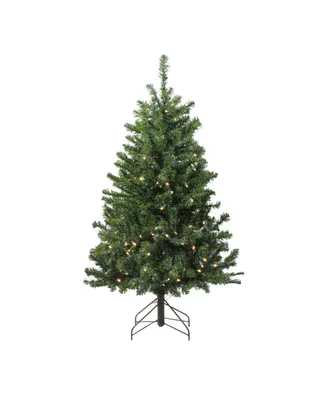 Northlight 4' Pre-Lit Led Canadian Pine Artificial Christmas Tree