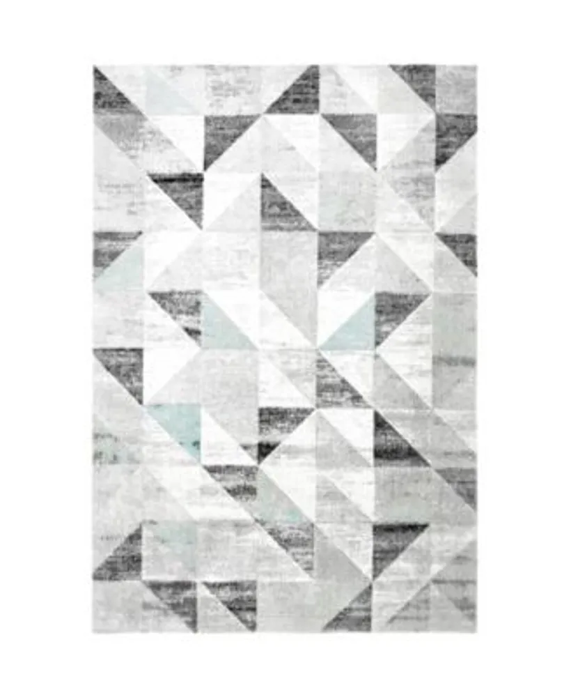 Nicole Miller Patio Sofia Holly Gray Outdoor Area Rug Collection