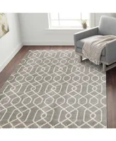 Main Street Rugs Haven Hav9105 Gray 5' x 7' Area Rug