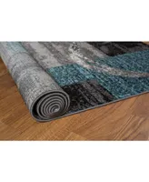 Main Street Rugs Alba Alb307 / 7'10" x 10'2" Area Rug