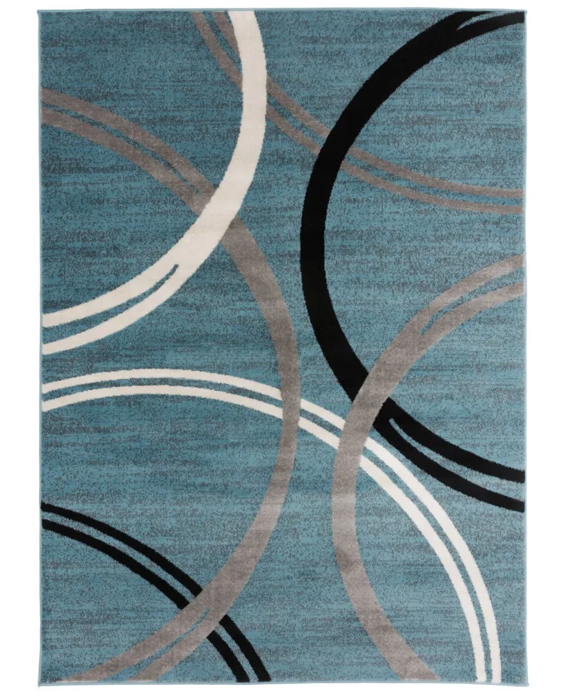 Main Street Rugs Alba Alb377 3'3" x 5' Area Rug