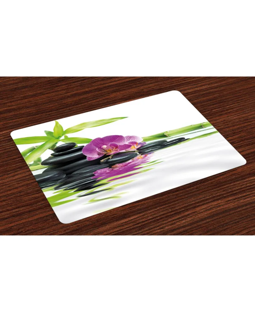 Ambesonne Spa Place Mats