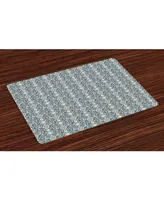 Ambesonne Damask Place Mats