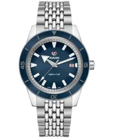 Rado Men's Swiss Automatic Captain Cook Tradition Stainless Steel Diver Bracelet Diver Watch 42mm