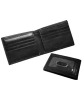 Men's Mancini Boulder Collection Rfid Secure Billfold with Removable Center Wing Passcase