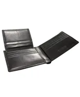 Men's Mancini Boulder Collection Rfid Secure Billfold with Removable Left Wing Passcase