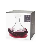 Viski Raye Faceted Wine Decanter, 64 Oz