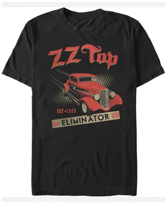 Fifth Sun Zz Top Men's Eliminator Hot Rod Short Sleeve T-Shirt