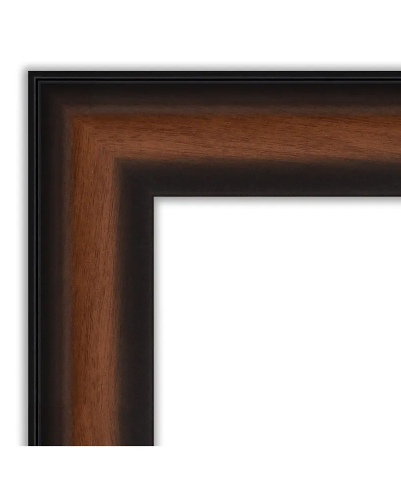 Amanti Art Yale Framed Floor/Leaner Full Length Mirror, 27.38" x 63.38"