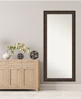 Amanti Art Ridge Framed Floor/Leaner Full Length Mirror, 29.5" x 65.50"