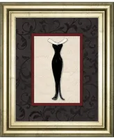 Classy Art Fashion Dress I by Susan Osbourne Framed Print Wall Art, 22" x 26"