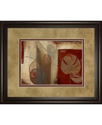Classy Art Inspiration in Crimson by Patricia Pinto Framed Print Wall Art, 34" x 40"