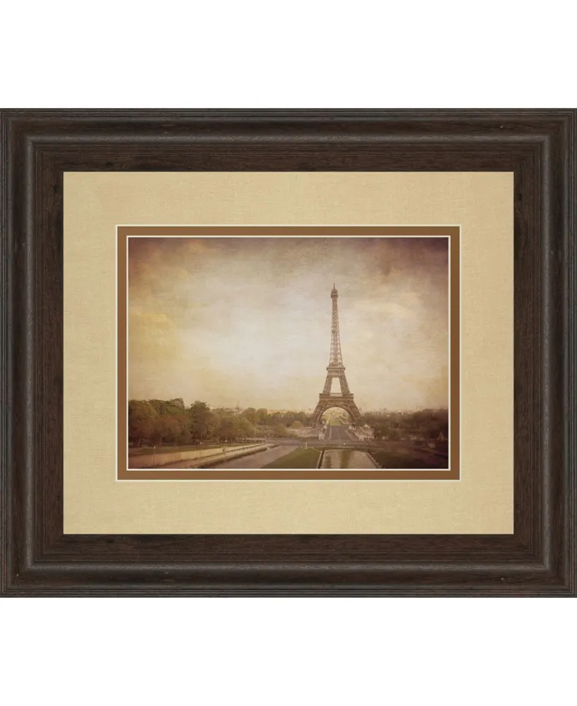 Classy Art Tour De Eiffel by H. Jacks Framed Print Wall Art, 34" x 40"