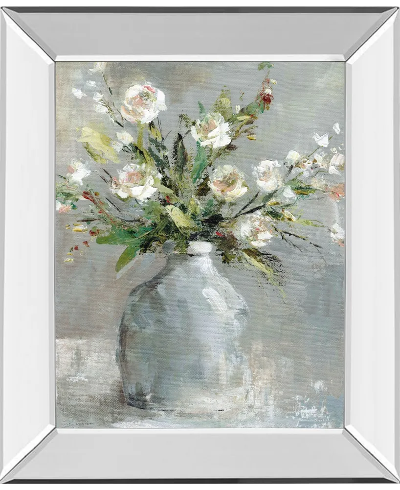 Classy Art Country Bouquet I by Carol Robinson Mirror Framed Print Wall Art, 22" x 26"