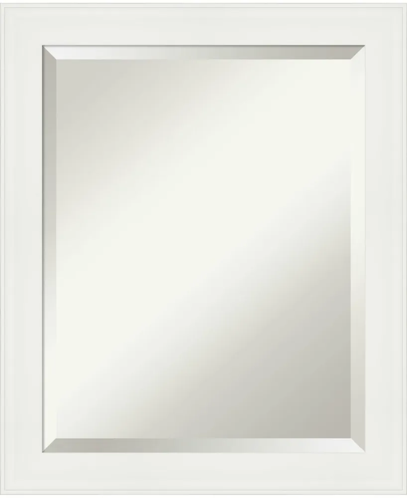 Amanti Art Vanity Framed Bathroom Vanity Wall Mirror