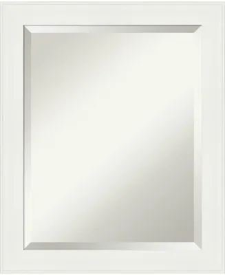 Amanti Art Vanity Framed Bathroom Vanity Wall Mirror