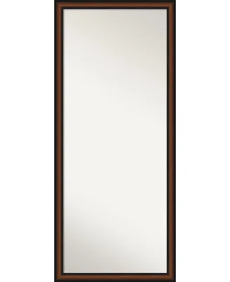 Amanti Art Yale Framed Floor/Leaner Full Length Mirror, 27.38" x 63.38"