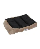Happycare Textiles Classic Rectangle Large Dog and Pet Bed