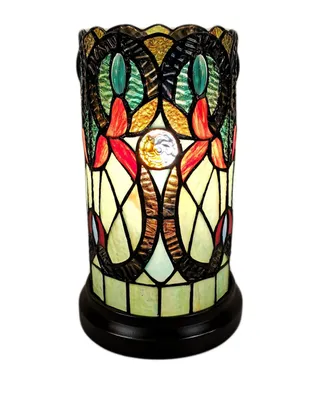 Amora Lighting Tiffany Style Floral Design Table Lamp