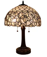 Amora Lighting Tiffany Style Floral Table Lamp