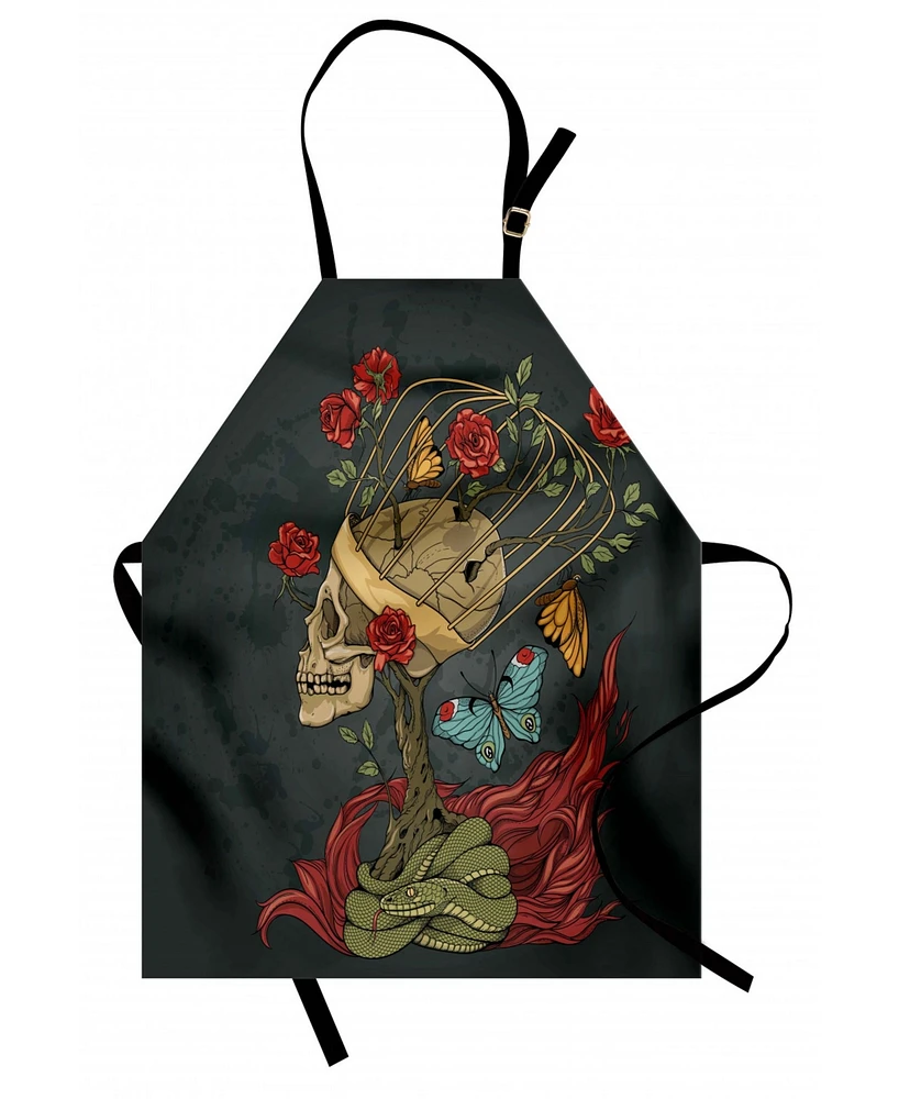 Ambesonne Skull Apron