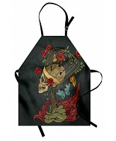 Ambesonne Skull Apron