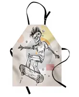 Ambesonne Skull Apron