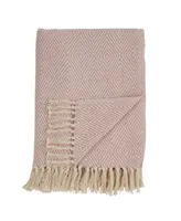 Saro Lifestyle Diamond Weave Throw